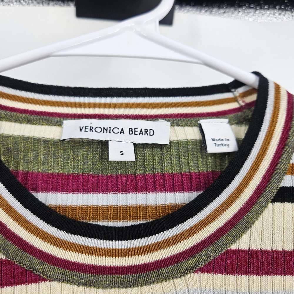 Veronica Beard Pullover Sweater Multicolor Knit S… - image 3